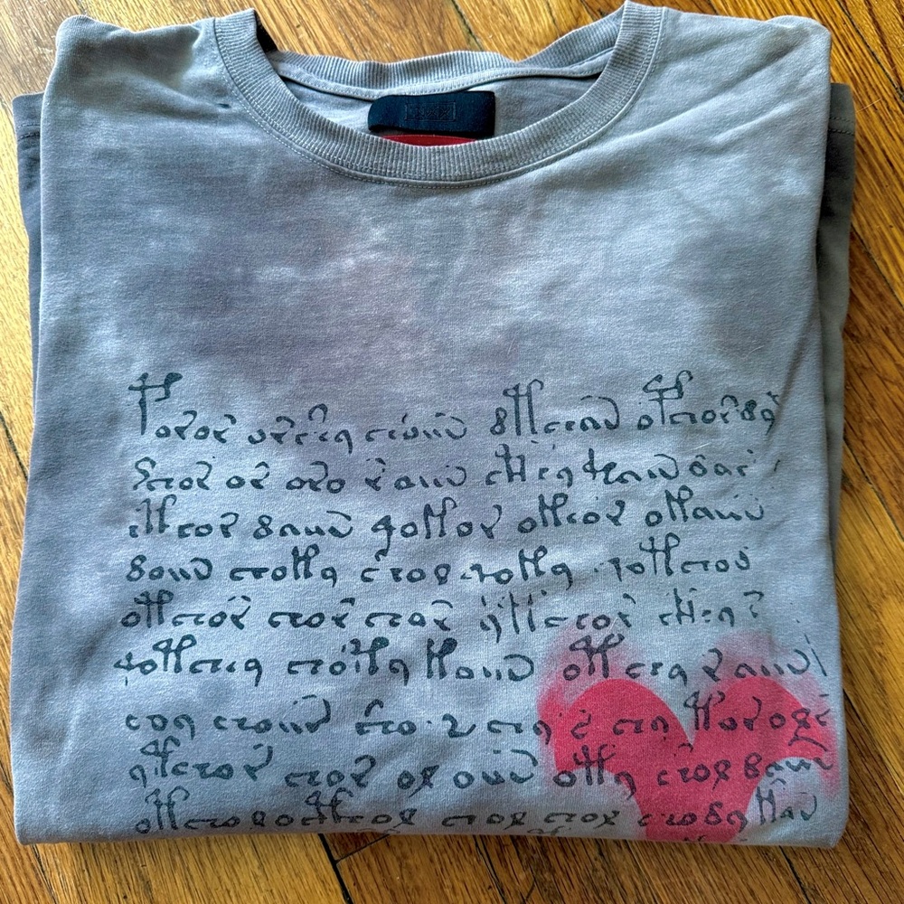 Genuine INXX Men’s Gray Street Wear Graphic Long Sleeve T-Shirt (L)